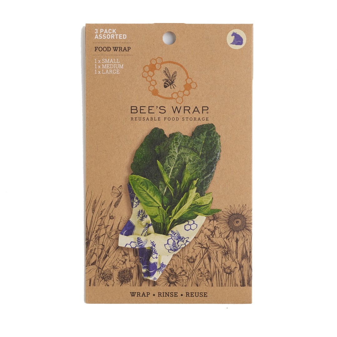 Bee’s Wrap Assorted Wraps, Set of 3