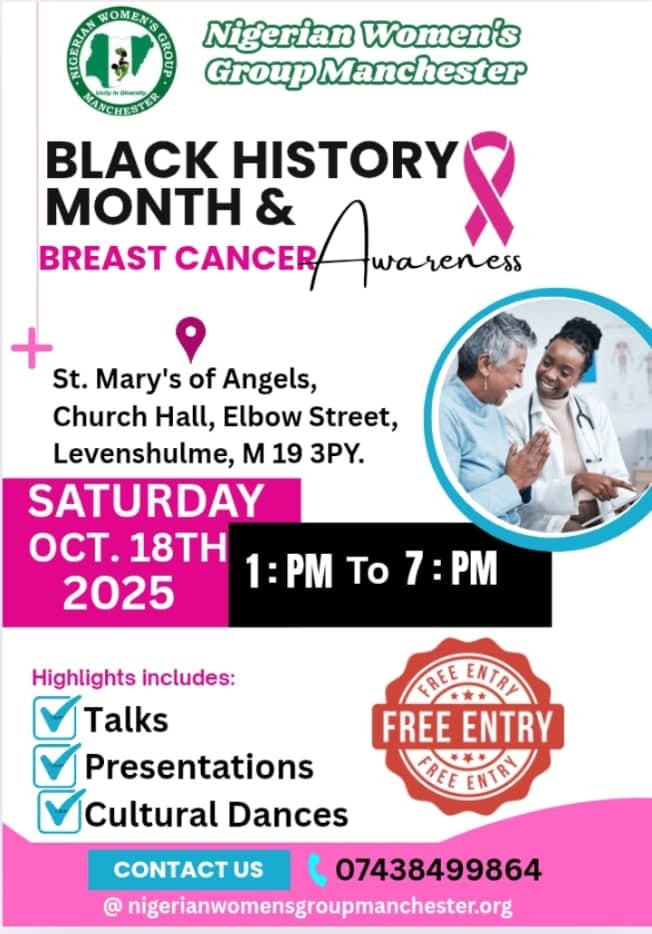 OCTOBER BLACK HISTORY AND BREAST CANCER AWARENESS PROGRAMME 