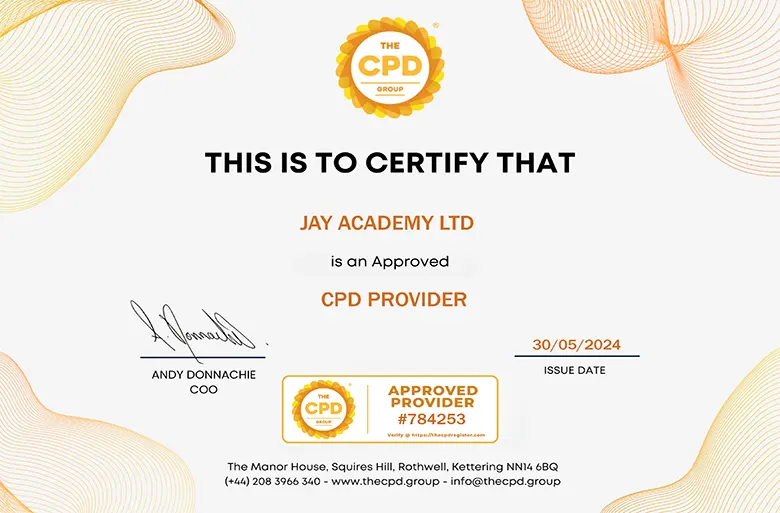 CPD CERTIFY PROVIDER