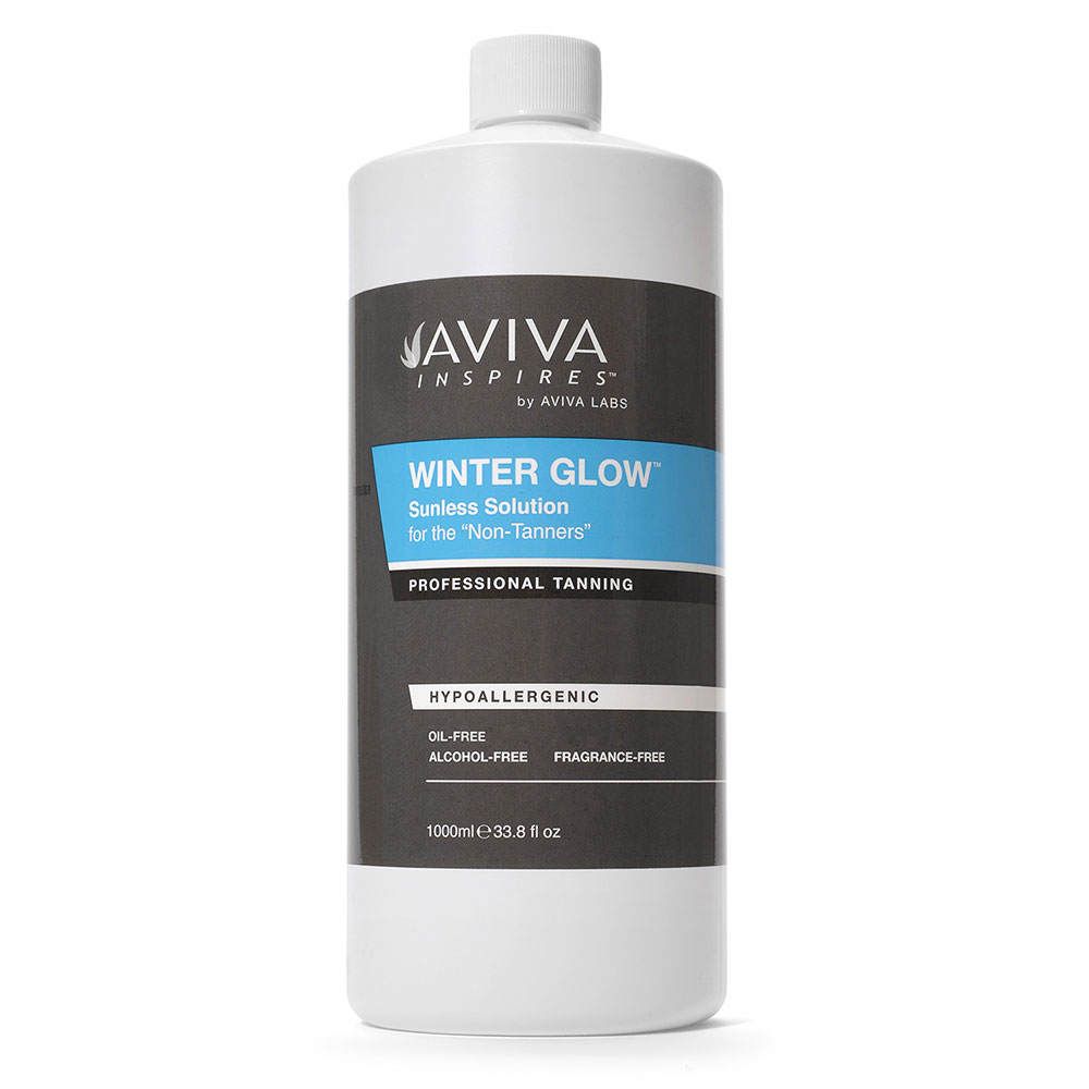 Aviva Inspires Winter Glow Sunless Tan Solution 1 Liter