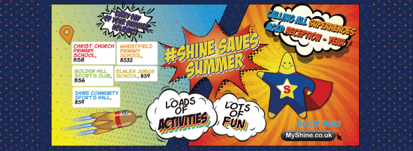 Shine Saves Summer with Holiday Clubs every day!