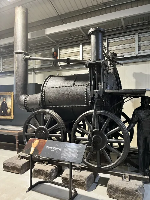 A train called Sans Pareil- one of the first trains