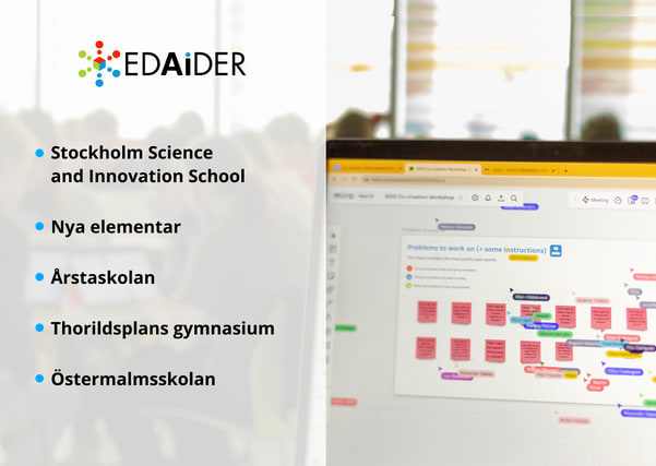 EdAider utökar samarbetet med Stockholms stads skolor