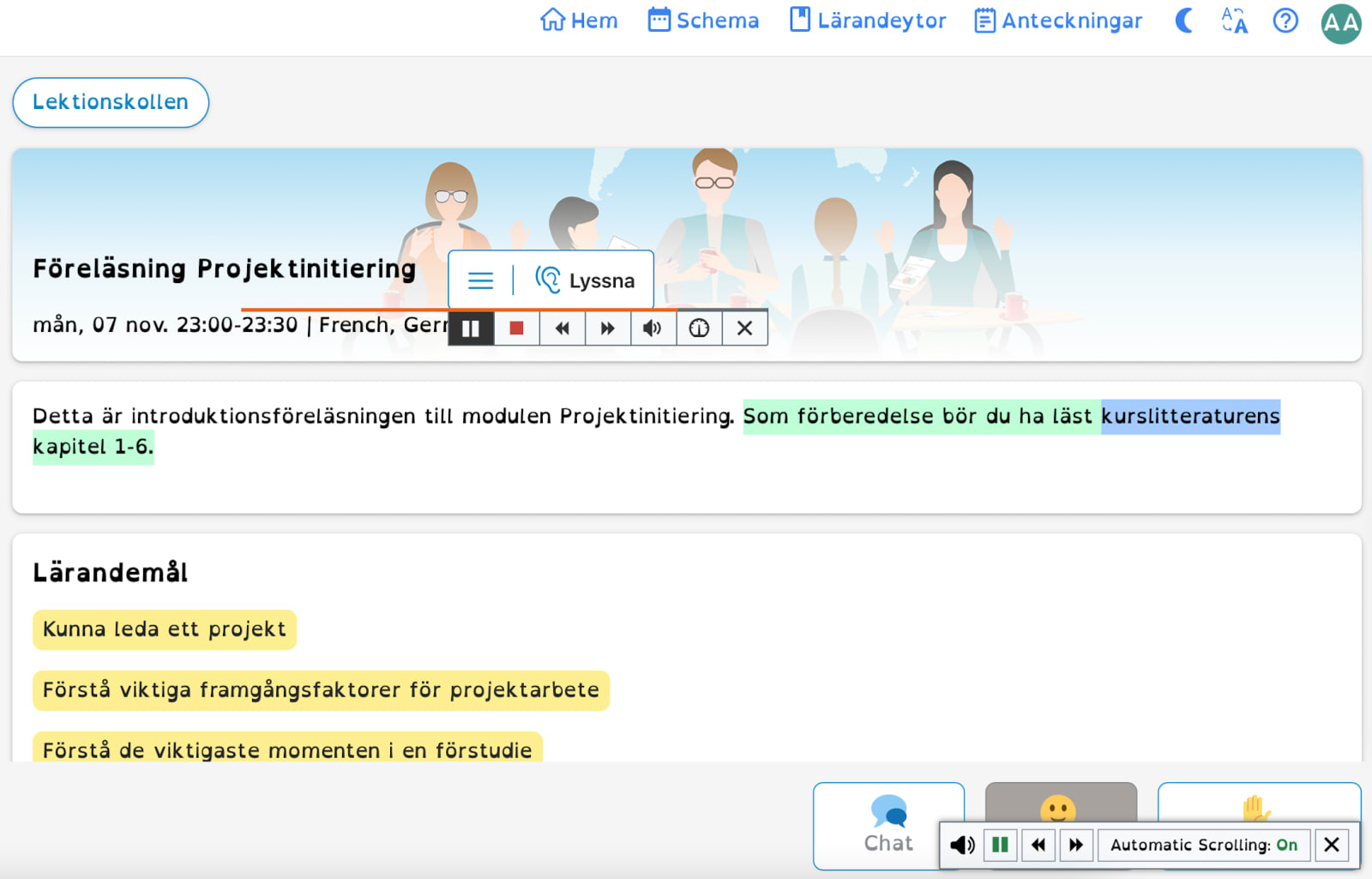 Nytt stöd för elever med läs- och skrivsvårigheter