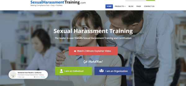Sexual Harassment Course - Sexual Harassment Training (SexualHarassmentTraining.com)