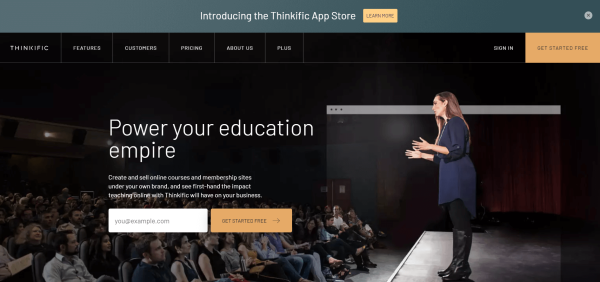 Video Training Software - Thinkific