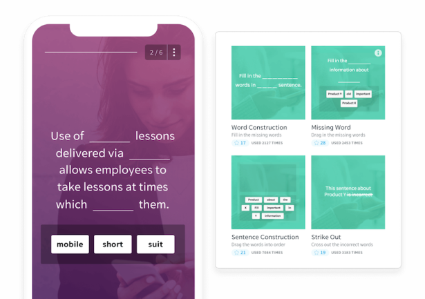 Free authoring tool - EdApp templates