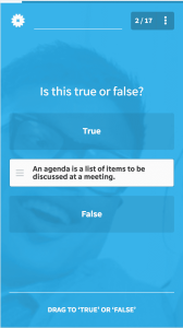 Gamifying answers to reinforce a message makes knowledge transfer more effective Gamifying answers to reinforce a message makes knowledge transfer more effective