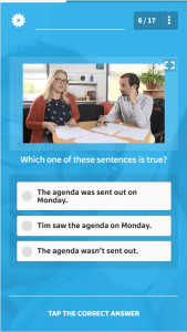 A far more engaging way to reinforce a message than a regular multiple choice-based course A far more engaging way to reinforce a message than a regular multiple choice-based course