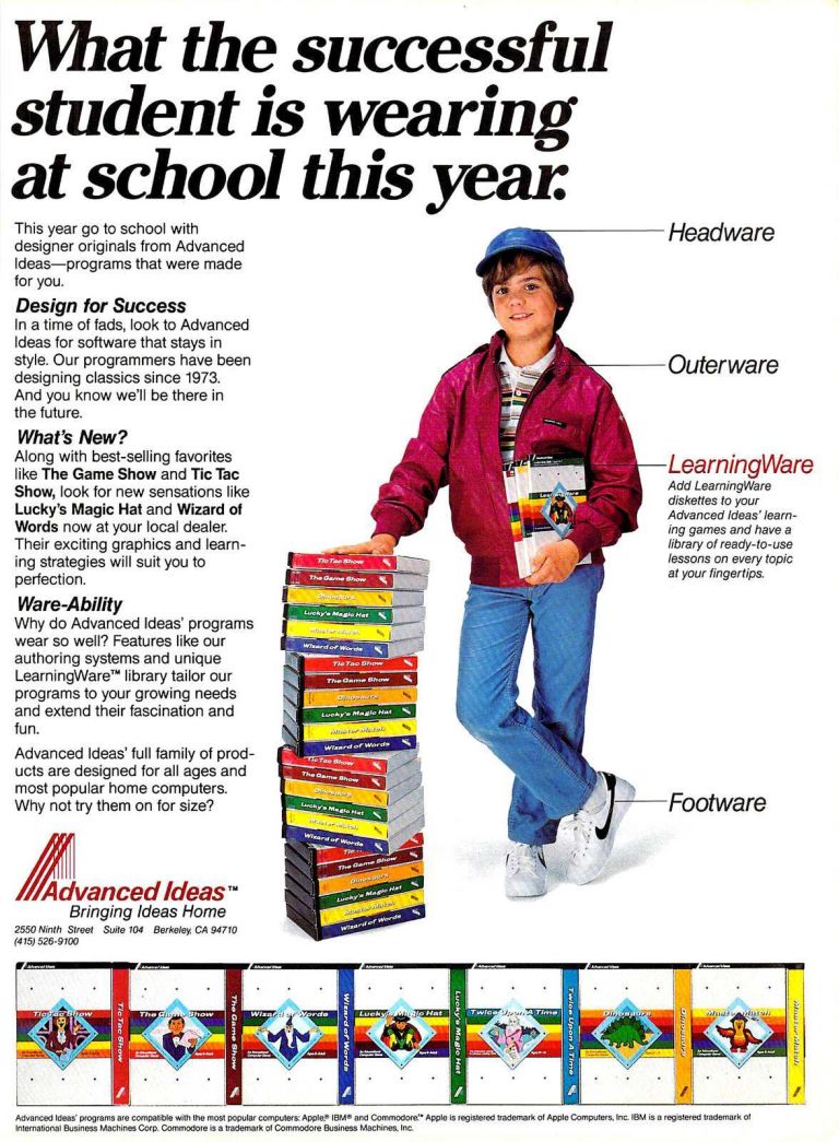 Computer Aided Learning - Learningware from the 80s