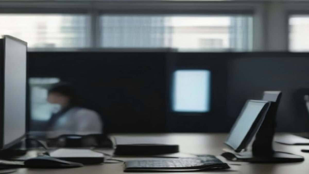 AI speeds up private equity diligence process Fintech office workers at computers.