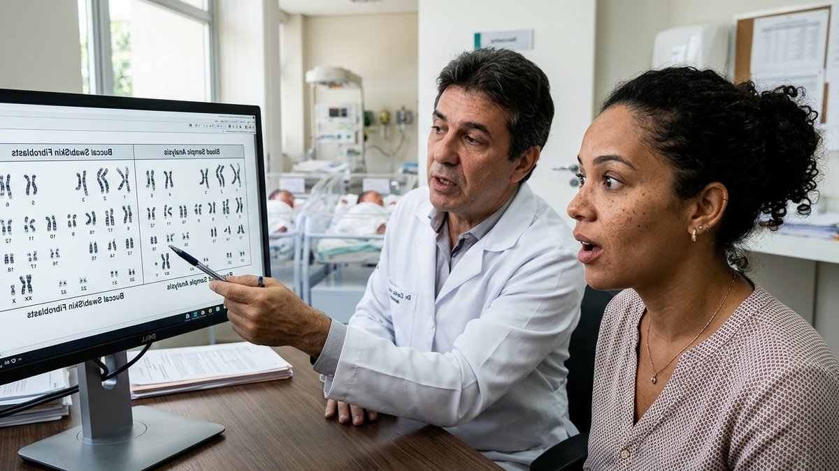 Brazilian woman with twin brother's blood gives birth to son - twin blood pregnancy