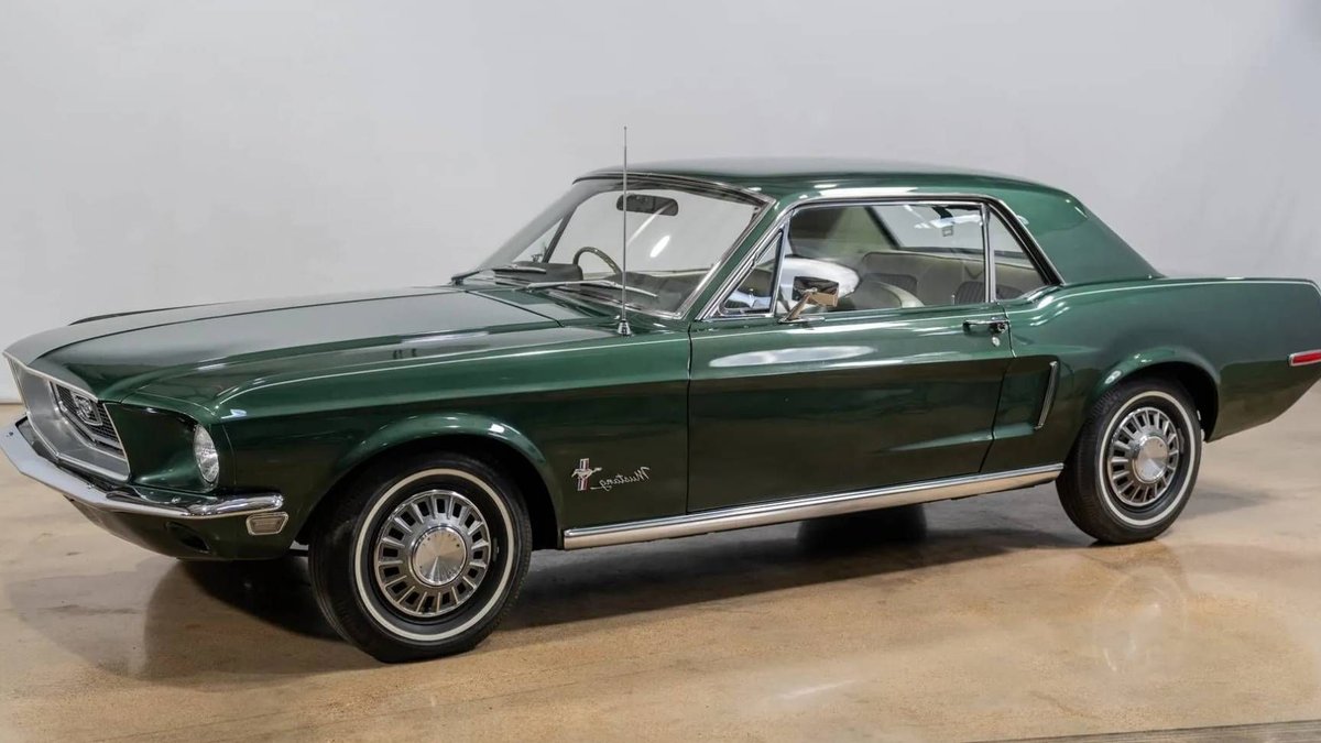 Low-Mileage '68 Mustang Sells for Record $60,000 - 1968 mustang