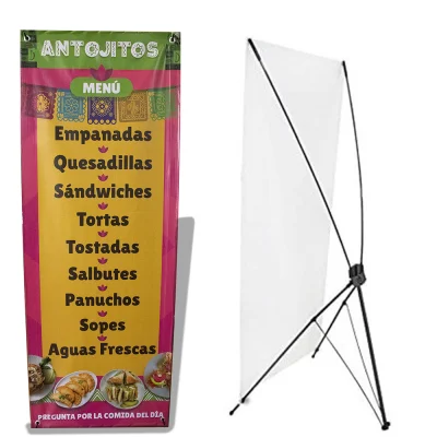 Araña para banner 0.60 x 1.60 cm