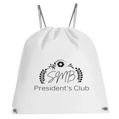 Bolsa mochila con logotipo 1 tinta