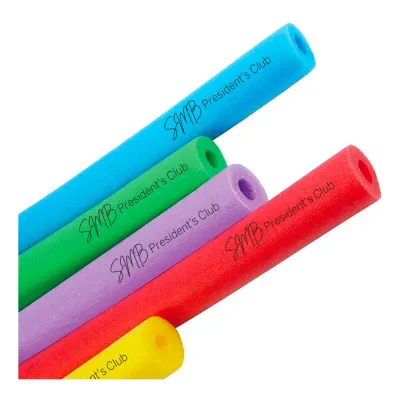Popotes para natación con logo estampado