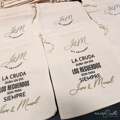 Bolsas de manta - Kit de Resaca