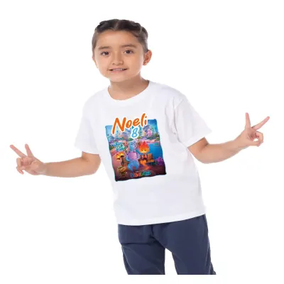 Playera personalizada en DTF - Cuello redondo - niño