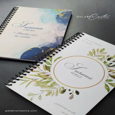 Libreta Personalizada Modelo 1 - Pasta Suave