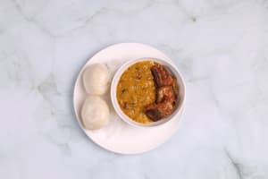 nigeian soups and swallows ogbono and semo