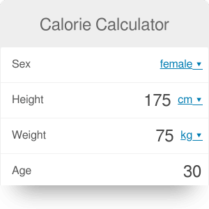 calorie calculator