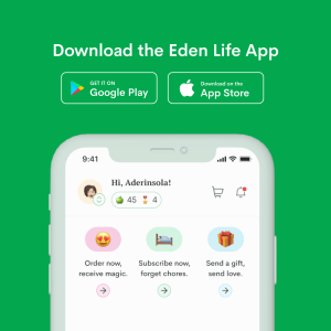 food for weight loss with Edenlife's app