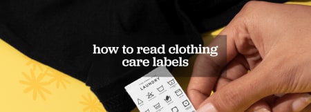 How to read clothing care labels