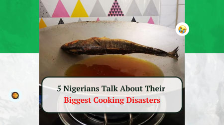cooking stress and cooking disaster stories
