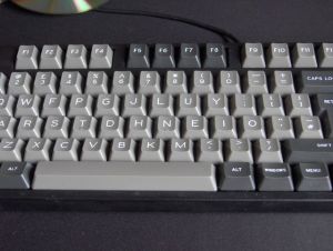 A colemak keyboard