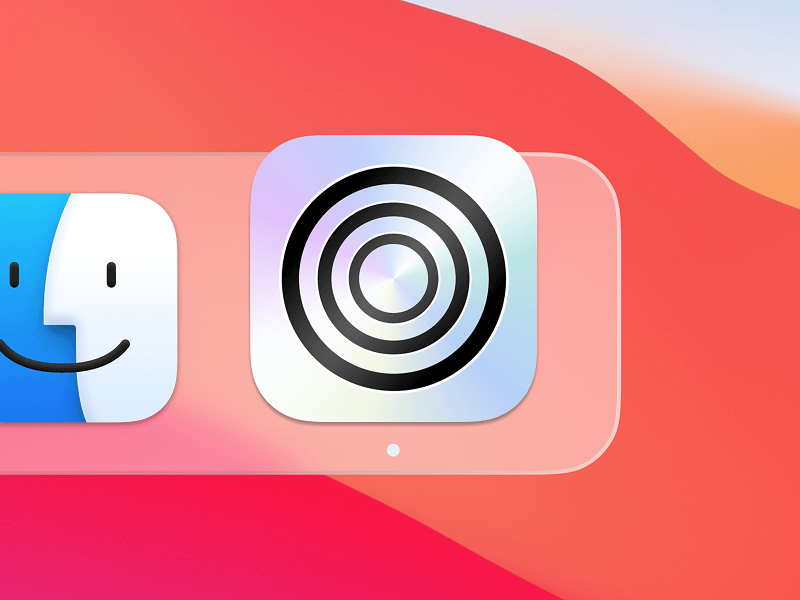 Icon in the Dock on light mode