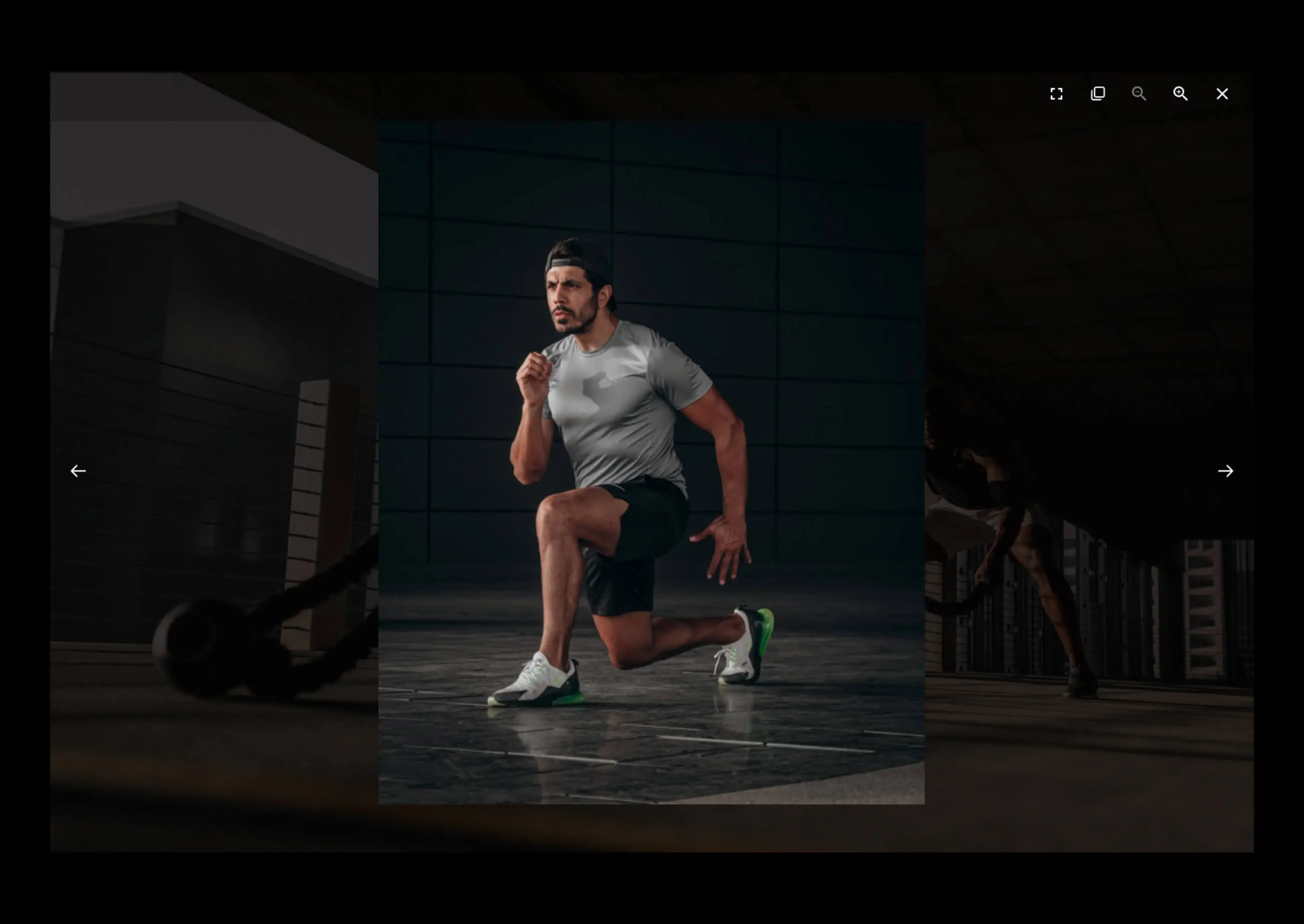 Gallery of an article opened in full size showing some images.