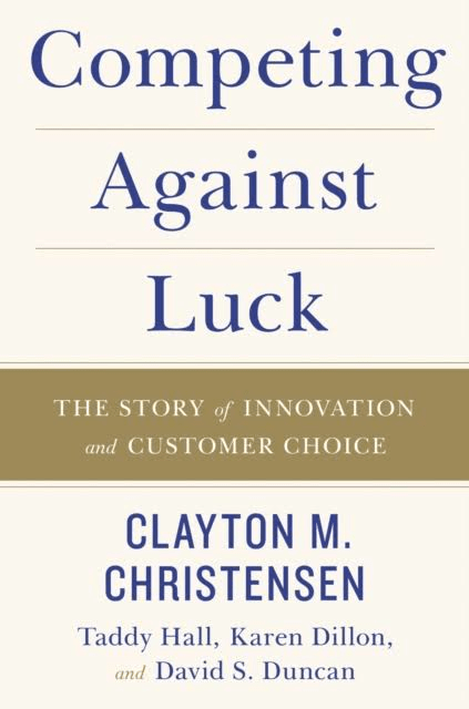 Book: Competing Against Luck