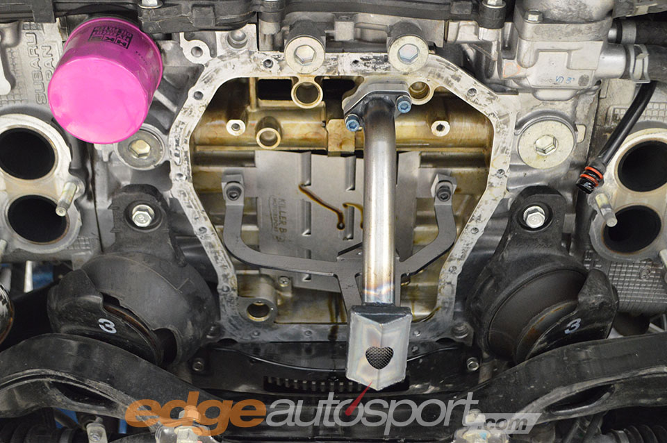 How To Killer B Oil Pickup Baffle And Pan Subaru Wrx