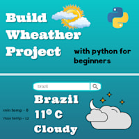 Real time weather detection python project for beginners