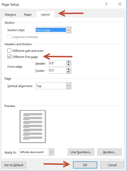 word document set up in apa format for mac