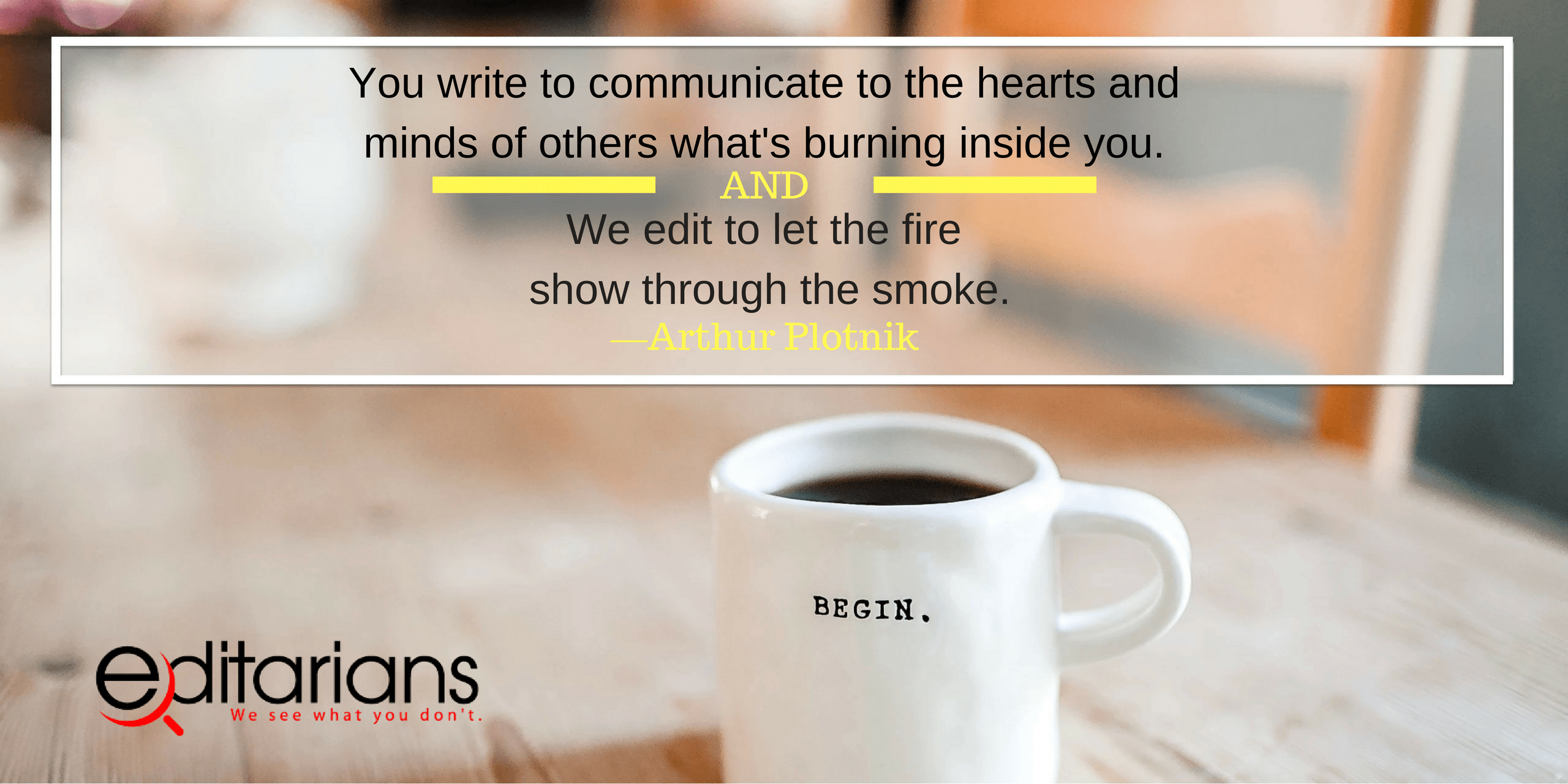 Introducing the Editarians Blog
