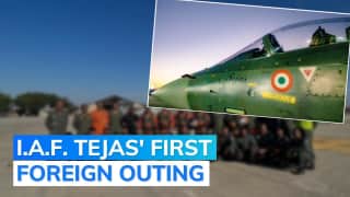 First time ever: made-in-India LCA Tejas fighter jet deployed abroad by IAF; part of Desert Flag exercise | Editorji