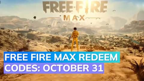 Garena Free Fire Max Redeem Codes [Today]: Only 31 Codes Left