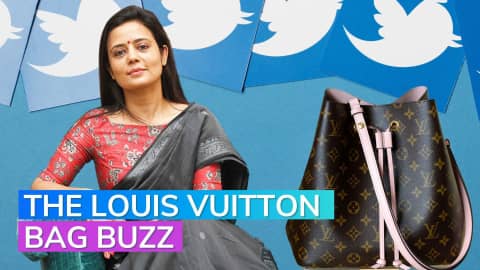 TMC MP Mahua Moitra hides her Louis Vuitton bag during price rise