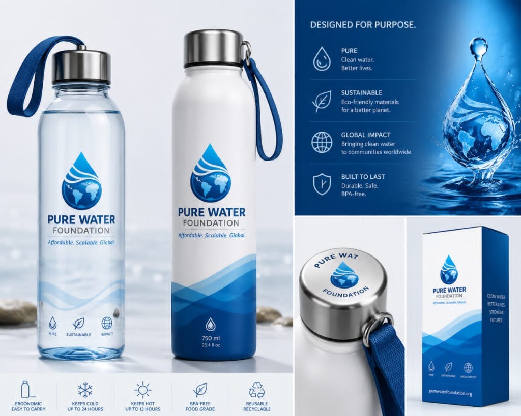 Pure Water Foundation Nepal Eco-Vessel & Packaging Showcase