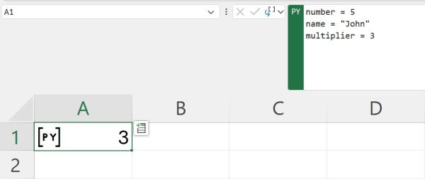 Writing Python code in Excel 6
