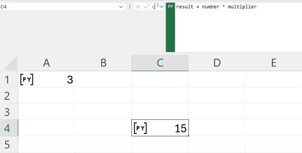 Writing Python code in Excel 7