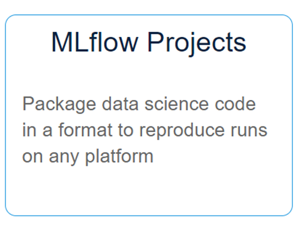 Description of MLflow projects