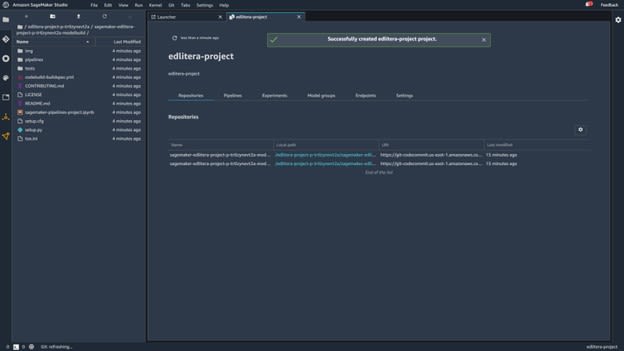 SageMaker Studio edlitera_project