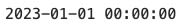 instantiated datetime class with three arguments