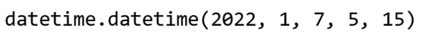 example of making a delivery date with datetime and timedelta