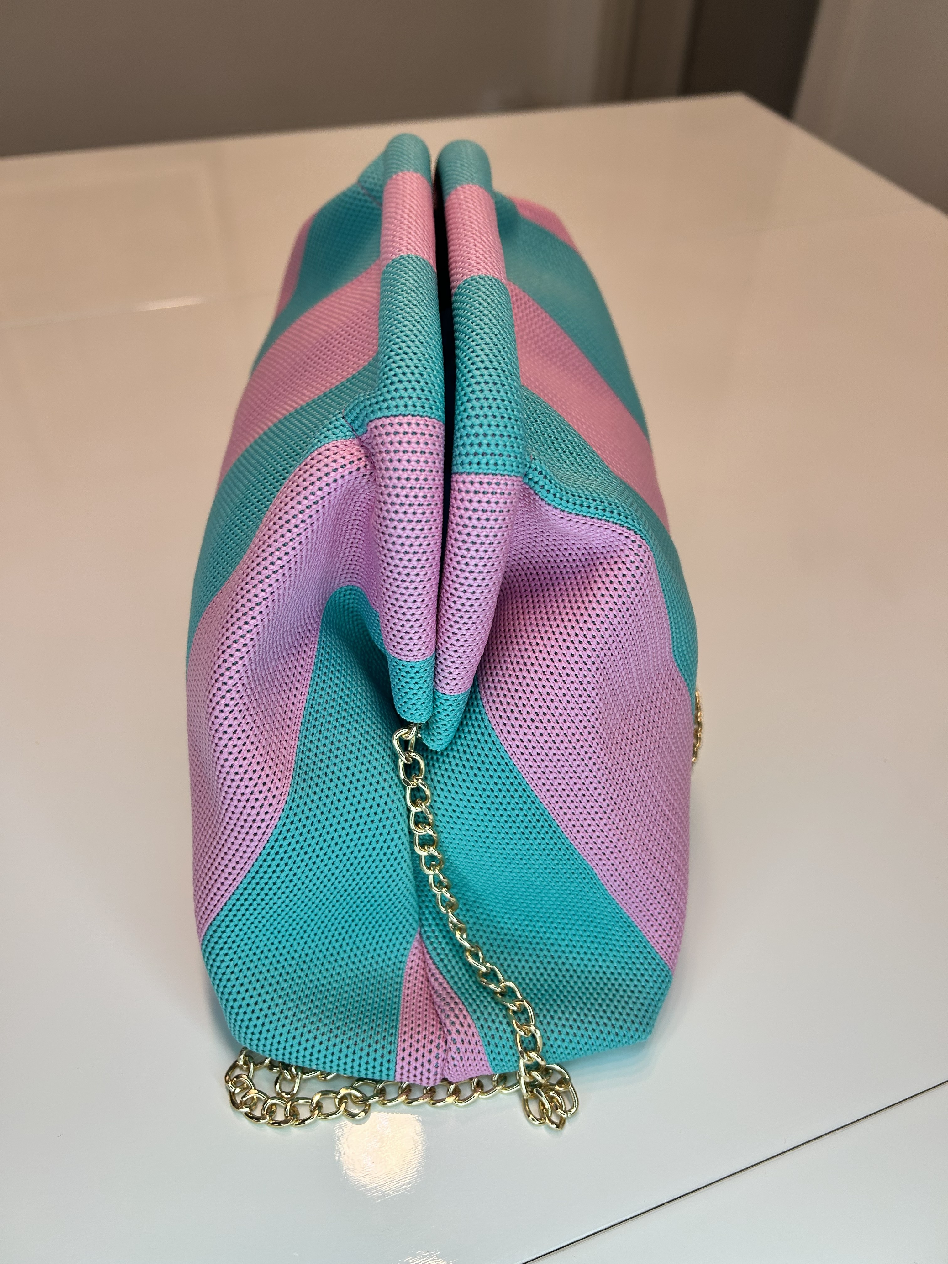 Clutch Rosa & Turquesa 2
