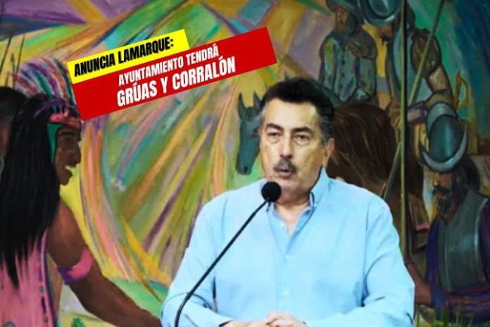 Alcalde anuncia que el ayuntamiento de Cajeme tendrá grúas y corralón Alcalde anuncia que el ayuntamiento de Cajeme tendrá grúas y corralón