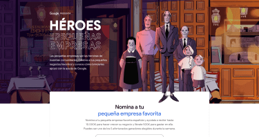 Google International Small Business Week desktop hero screen