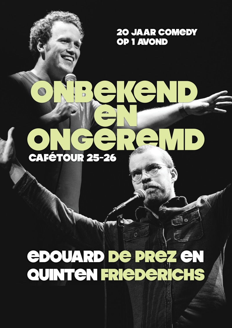 Onbekend en Ongeremd Affiche